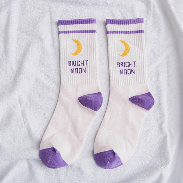 Bright Moon Socks - Sour Puff Shop