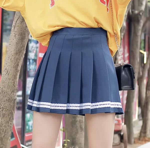 Preppy Pleated Skirt ✨ - Sour Puff Shop