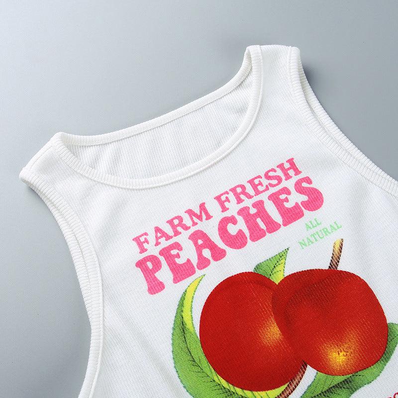 Farm Fresh Peaches Tank Top