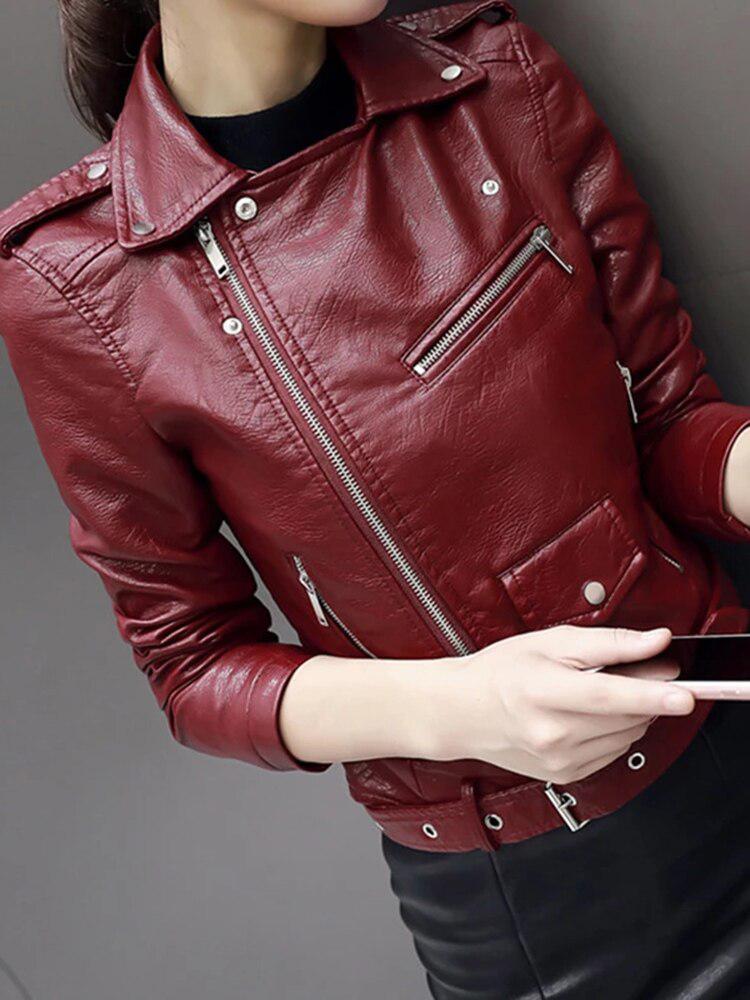 Grunge Leather Jacket