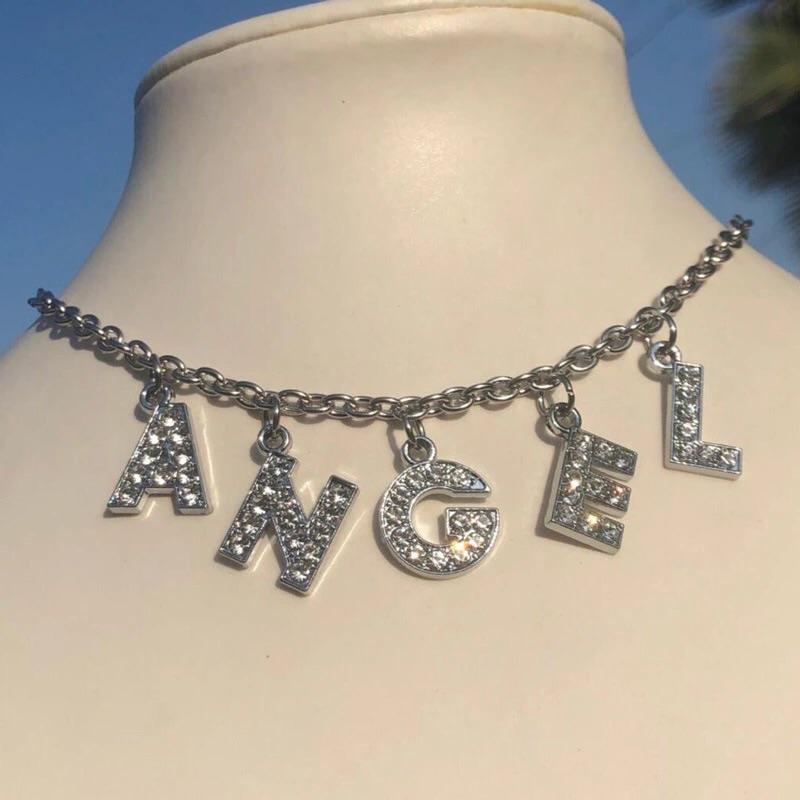 Angel choker store necklace