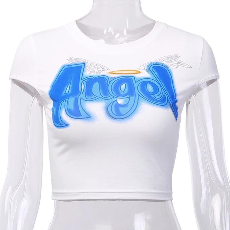 Angel Halo Crop Top 😇 - Sour Puff Shop