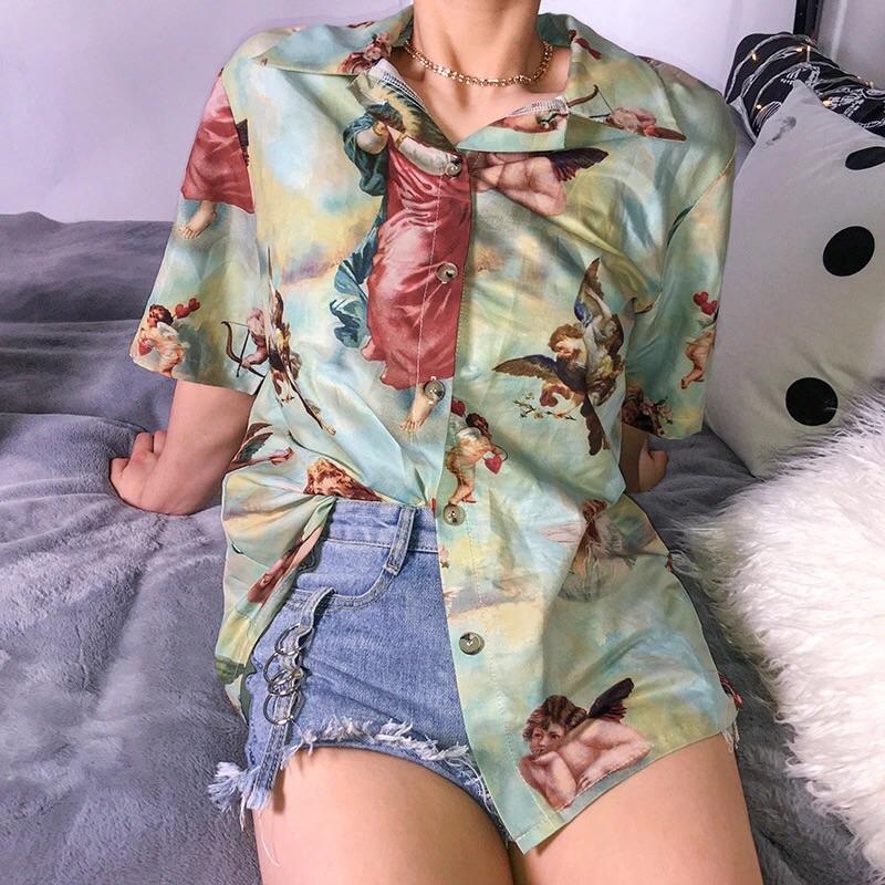 T shirt ange vintage deals