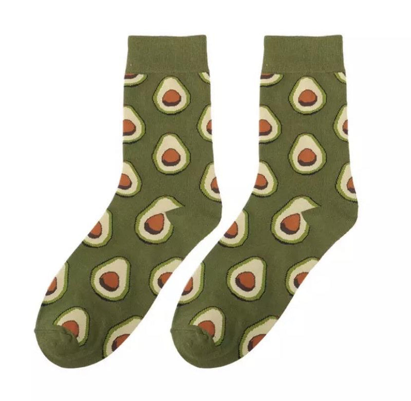 Avocado overload socks 🥑 - Sour Puff Shop