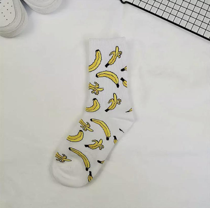 Banana Splits Socks 🍌💛 - Sour Puff Shop