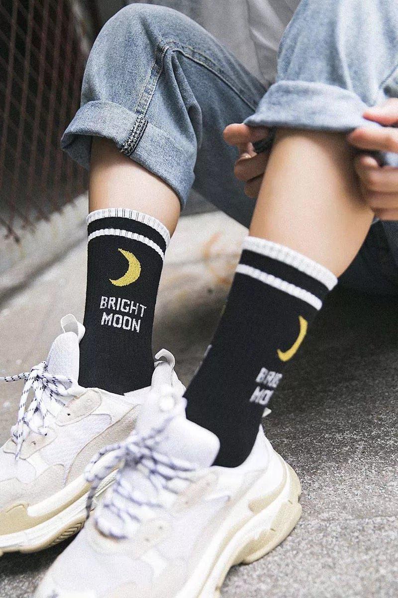 Bright Moon Socks - Sour Puff Shop