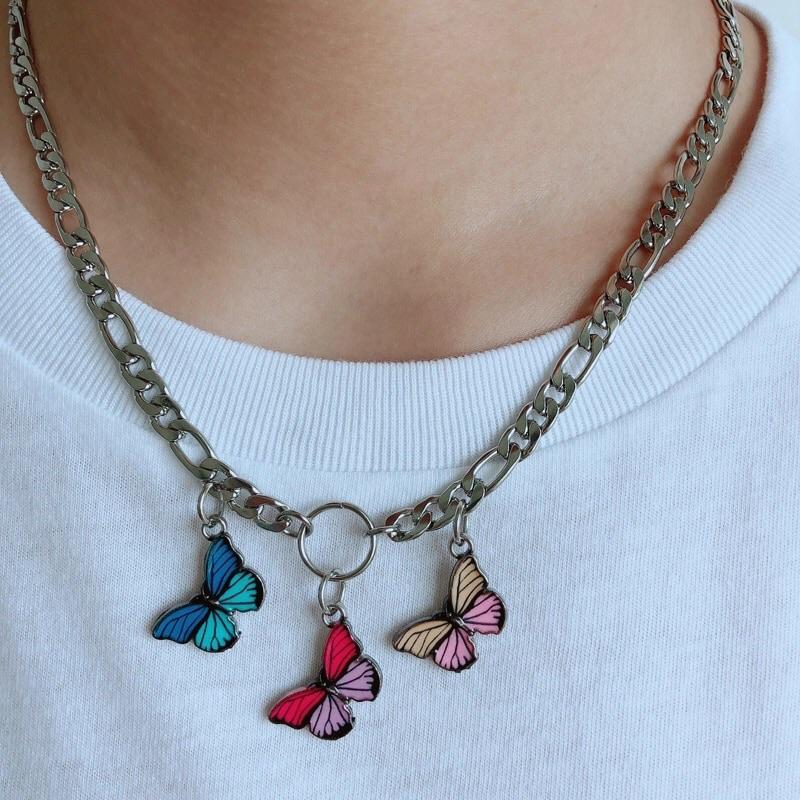 Butterfly Chain Necklace - Sour Puff Shop