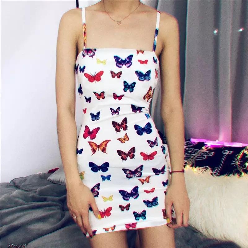Butterfly Pattern Dress 🦋💖