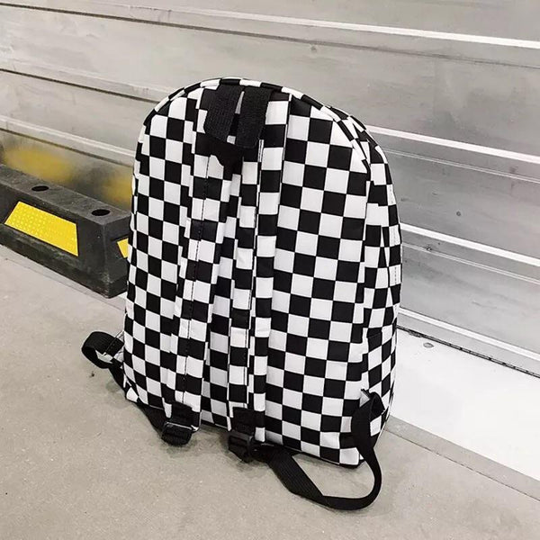 Checkered backpack 💞 - Sour Puff Shop