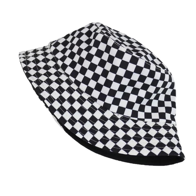Checkered bucket hat 🖤 - Sour Puff Shop