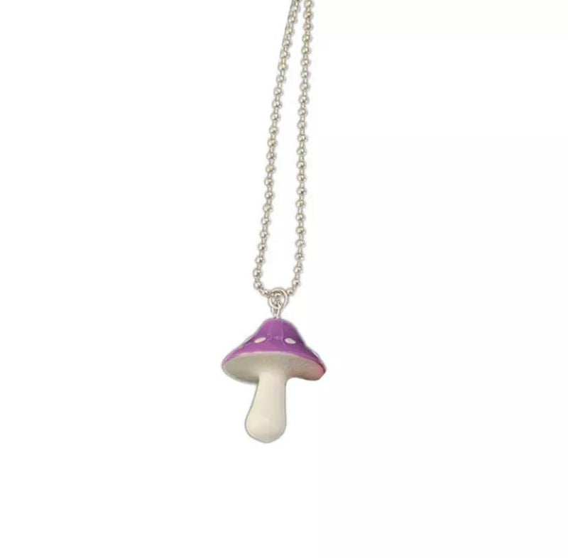 Happy Mushroom Necklace 🍄 - Sour Puff Shop
