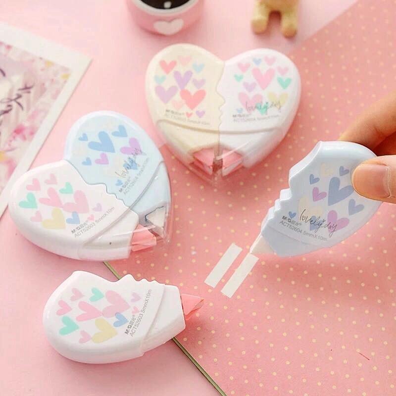 Heart pieces correcting tape 💘 - Sour Puff Shop
