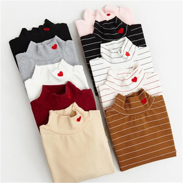 Turtleneck with heart best sale