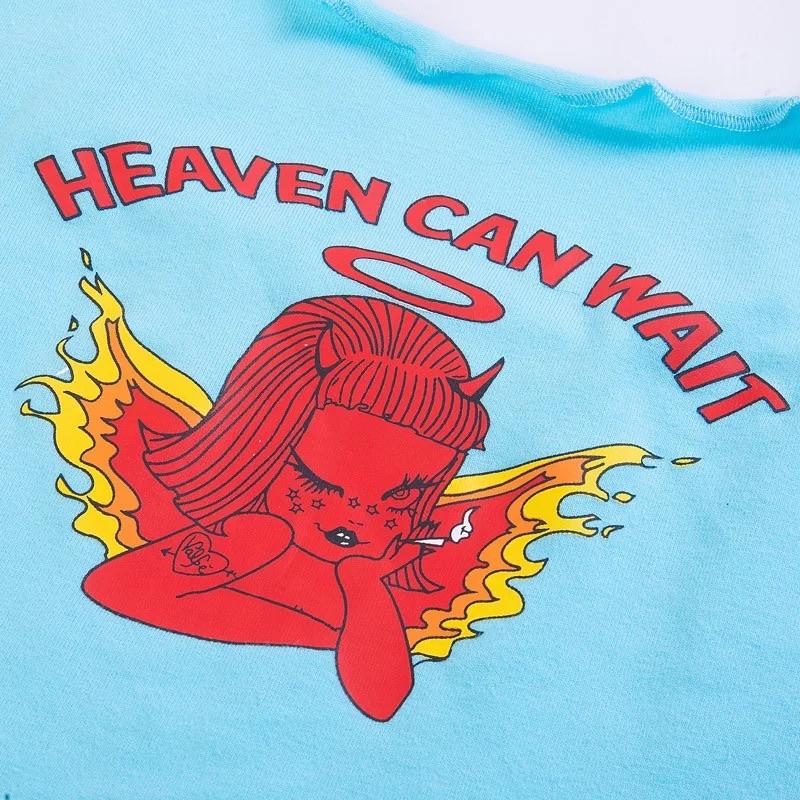 Heaven Can Wait Crop Top 😈 - Sour Puff Shop