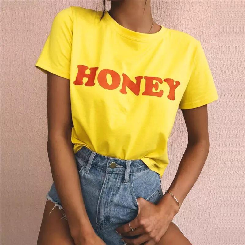 HONEY T-SHIRT 🍯💛 - Sour Puff Shop