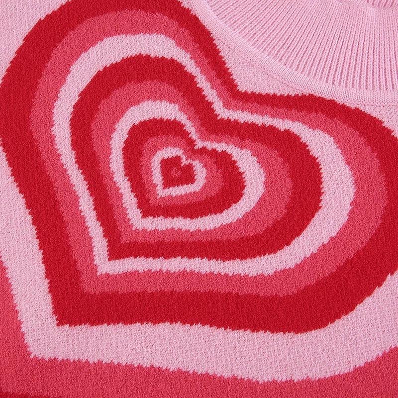 Powerpuff Heart Sweater Vest 💓 - Sour Puff Shop