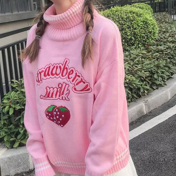Sour Puff Shop Powerpuff Girls Sweater XL / Pink