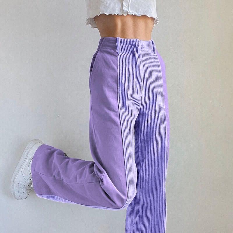 Lilac Cargo Pants 💞🍬 - Purple - Sour Puff Shop