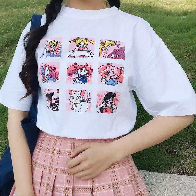 Sailor Moon Mood T-Shirt - Sour Puff Shop