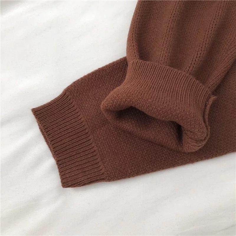 Argyle Loose Sweater - Sour Puff Shop