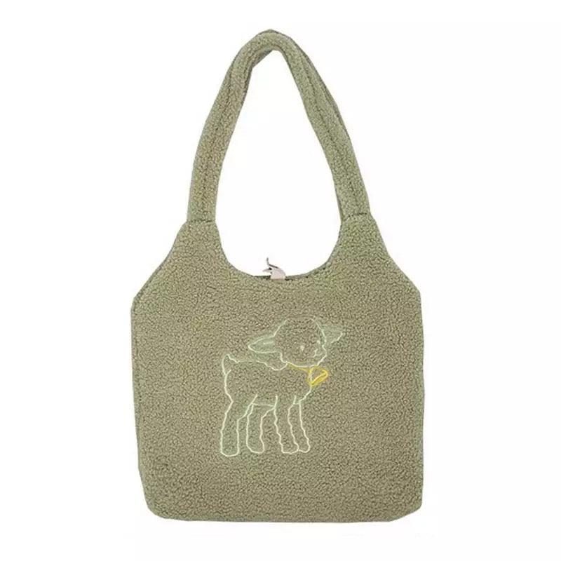 Baby Lamb Tote Bag ✨ - Sour Puff Shop