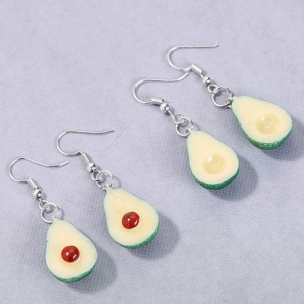 Avocado Drop Earrings 🥑✨ - Sour Puff Shop