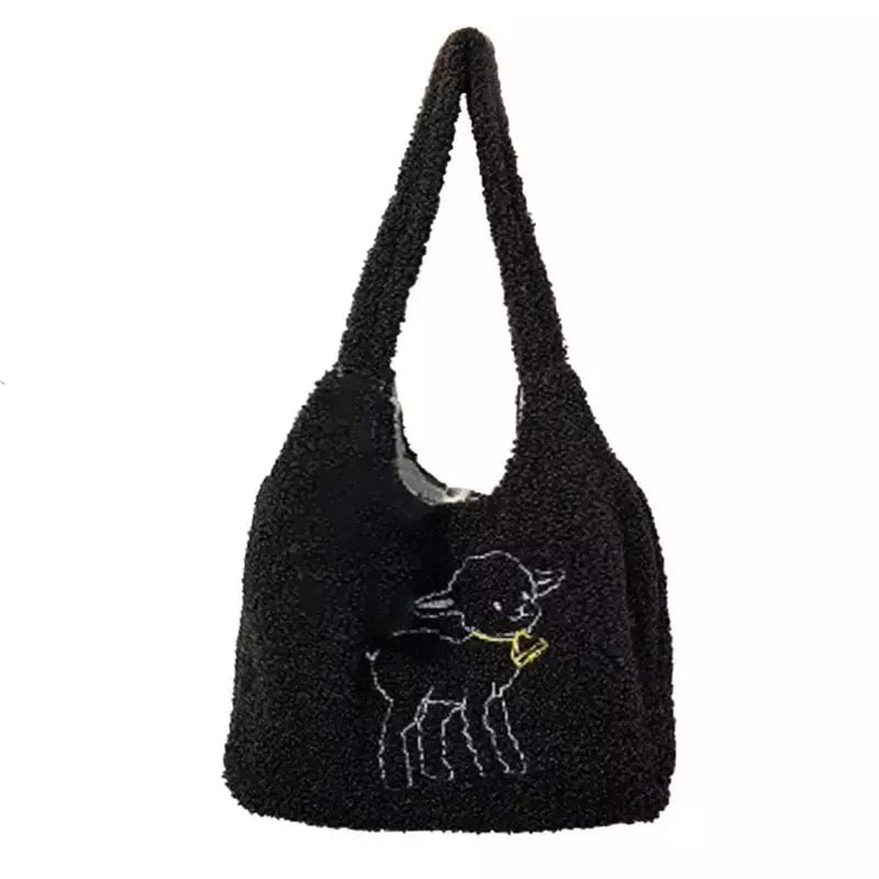 Baby Lamb Tote Bag ✨ - Sour Puff Shop