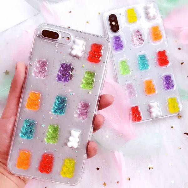 Gummy Bear Clear iPhone Case 🍭💗
