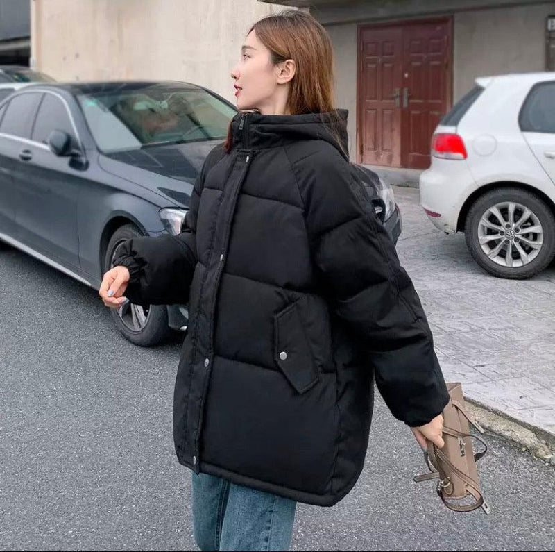 Oversized Puffer Jacket - Luxury Black