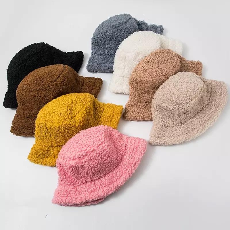 Kornelia Fluffy Bucket Hats - Sour Puff Shop