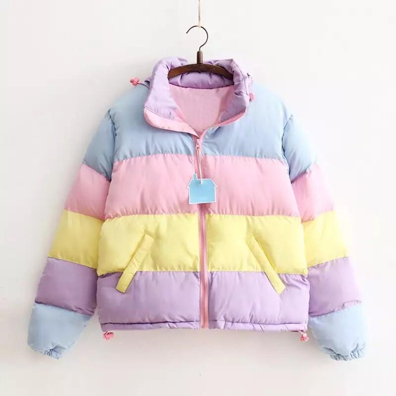 Marshmellow pastel coat 🍭 - Sour Puff Shop