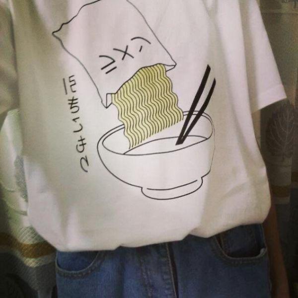 Noodle head T-Shirt 🍜 - Sour Puff Shop