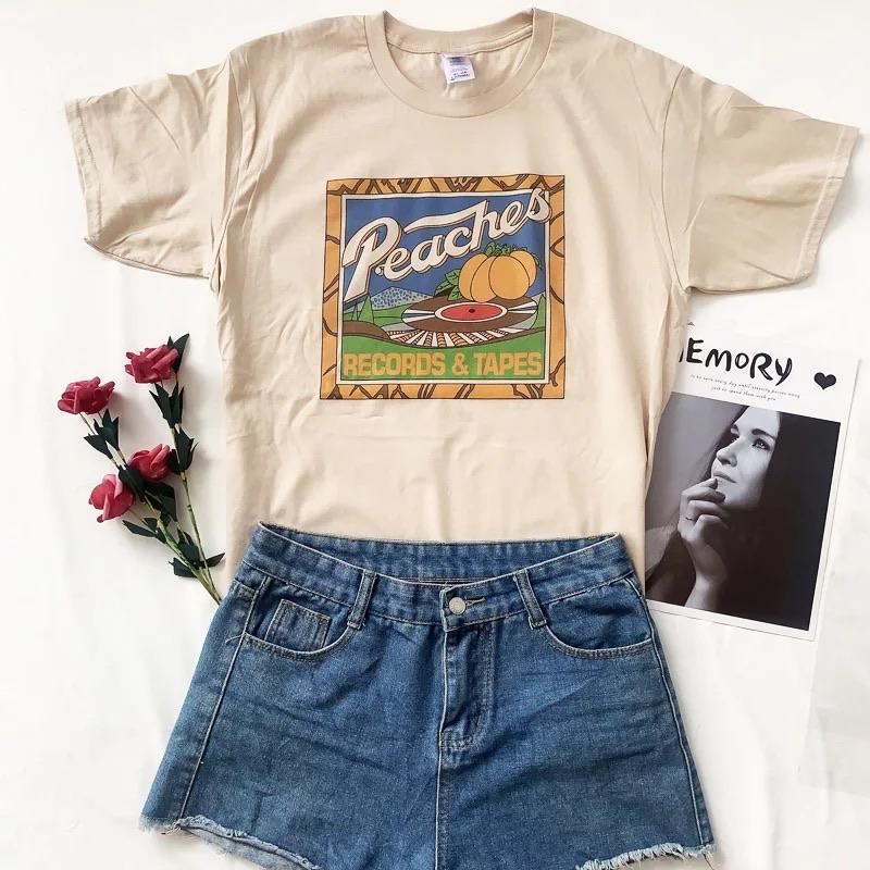Peaches T-Shirt 🍑✨ - Sour Puff Shop