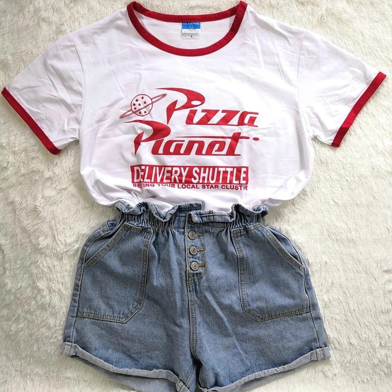 Pizza Planet T-Shirt 🍕 - Sour Puff Shop