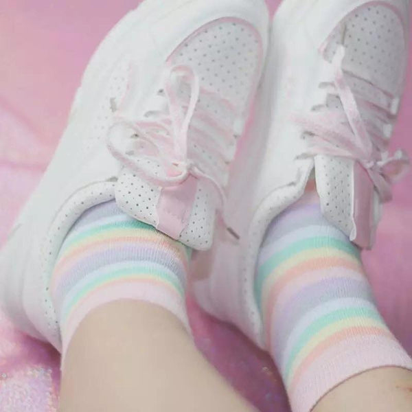 Pretty in pastel socks - Sour Puff Shop
