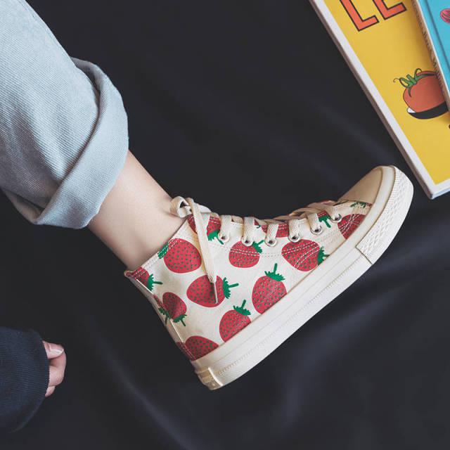 Strawberry Overload Sneakers 🍓☁️