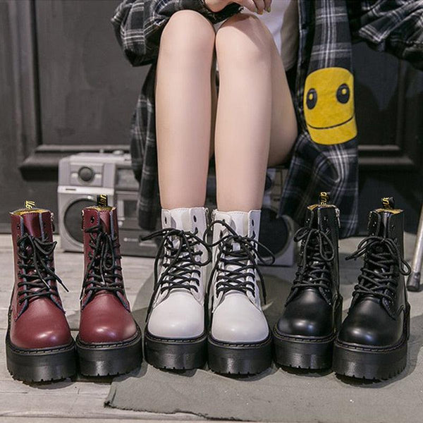 Grunge Platform Boots