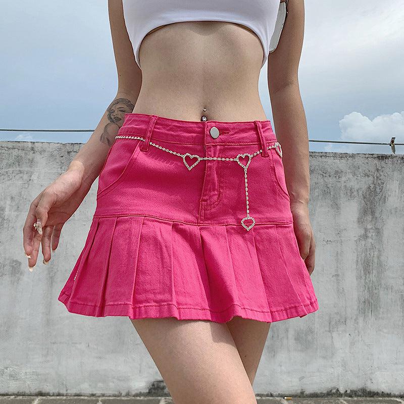 Y2K Denim Skirt