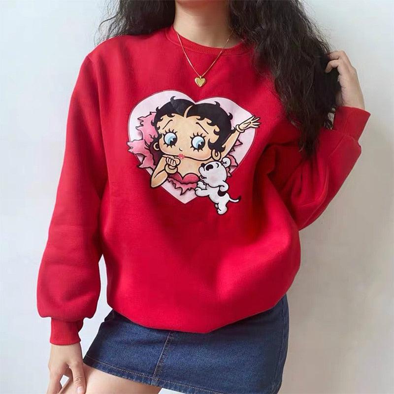 Betty Boop x Sour Puff Sweater