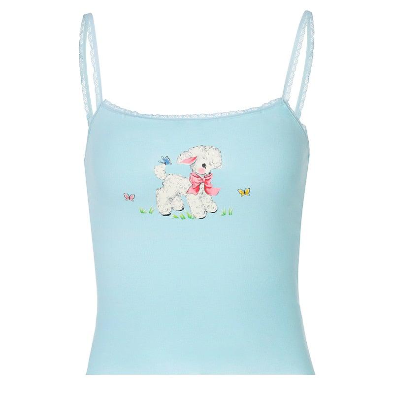 Mary the Lamb Crop Top