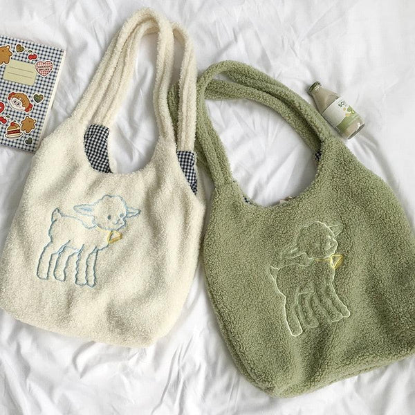 Baby Lamb Tote Bag ✨