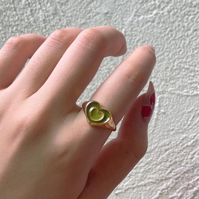 Zelda Heart Ring - Sour Puff Shop