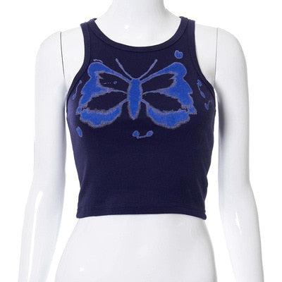 Indie Butterfly Tank Top