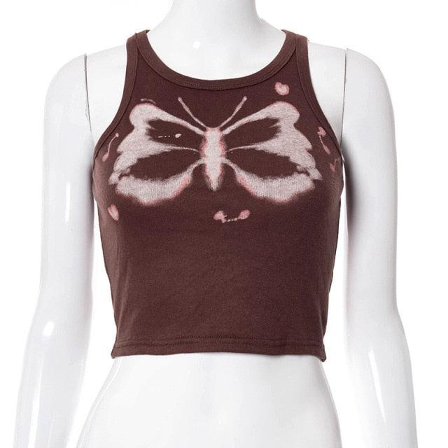 Indie Butterfly Tank Top