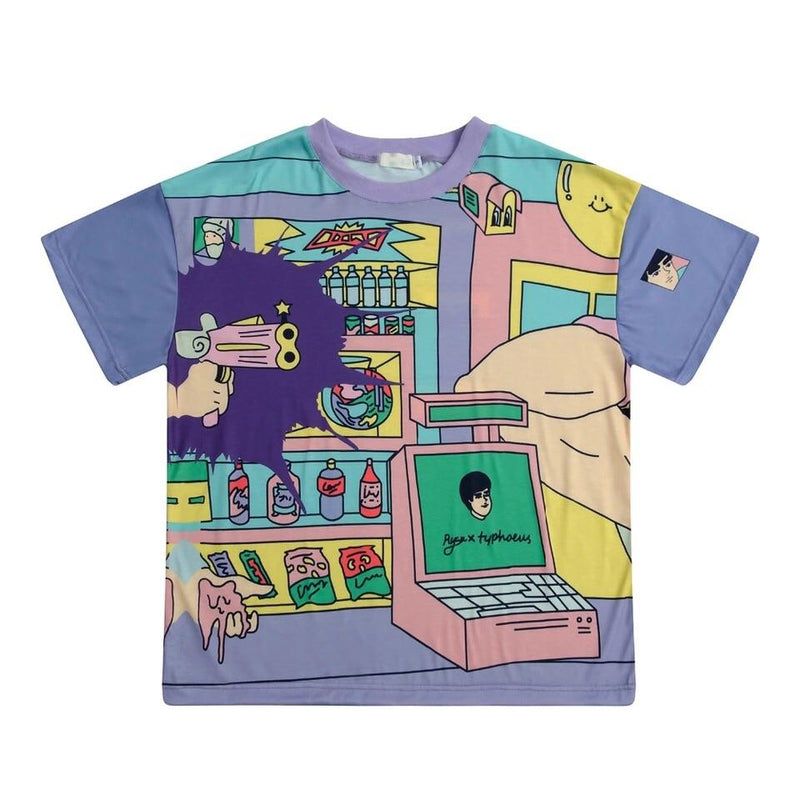 Retro Bang T-Shirt 🧬 - Sour Puff Shop