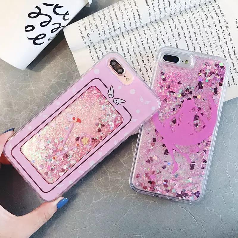 Sailor Moon Glitter Liquid iPhone Cases Sailor Moon Glitter Liquid iPhone Cases