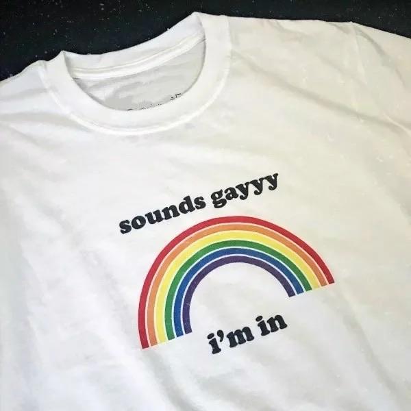 Sounds Gay I’m in T-Shirt 🌈 - Sour Puff Shop