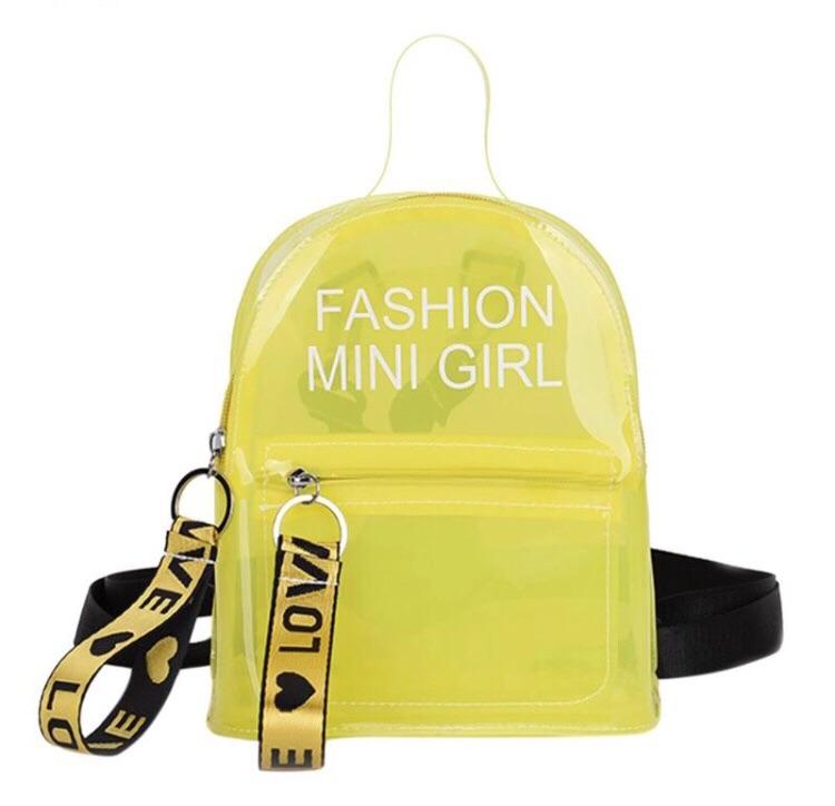 Sour Puff Mini Transparent Backpacks - Sour Puff Shop