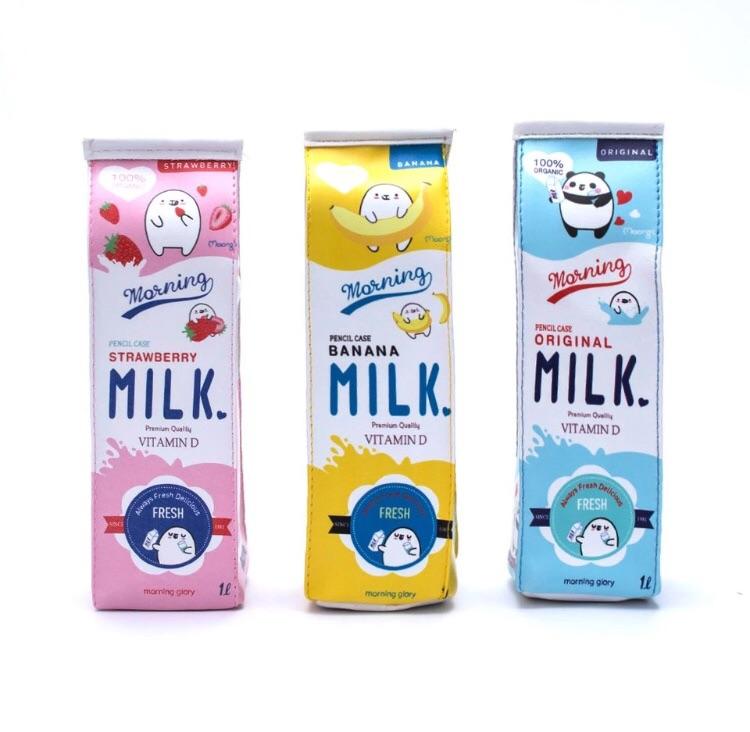 Sourpuff Kawaii Milk Carton Pencil Case - Sour Puff Shop