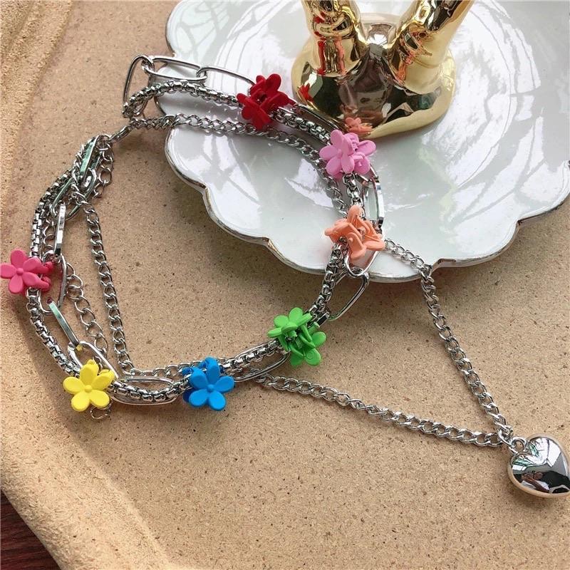 Sourpuff Rainbow Heart necklace 🌈💕 - Sour Puff Shop
